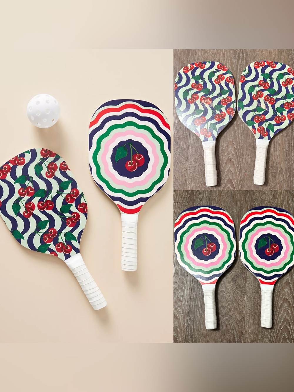 Maeve from Anthropologie Pickleball Paddles Whimsical fun Design